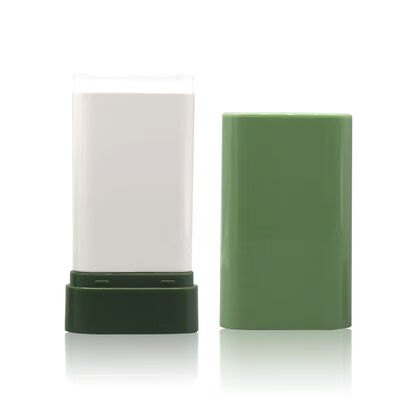 20g Capacité Design de remplissage du fond bâton de déodorant vide avec support de ressort pour récipient de baume déodorant rechargeable