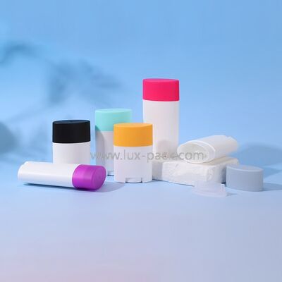 Matériau PP 35g 50g 70g Bâton déodorant vide avec impression en soie et estampage à chaud pour un emballage personnalisé