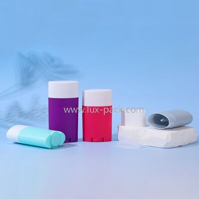 Matériau PP 35g 50g 70g Bâton déodorant vide avec impression en soie et estampage à chaud pour un emballage personnalisé