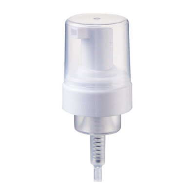 Dispenser de pompe à mousse de 40 mm/42 mm avec corps en plastique PP et ressort en acier inoxydable SS304 pour les cosmétiques
