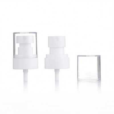 Distributeur de pompe à lotion en plastique premium avec capuchon transparent pour les produits de soins de la peau, de cosmétiques et de soins personnels