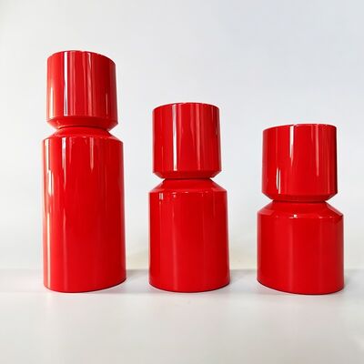 Bouteille en plastique sans air de 30/50/80/100 ml avec conception sans contact sous vide pour emballage cosmétique de qualité supérieure
