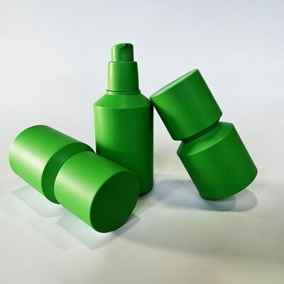 Bouteille en plastique sans air de 30/50/80/100 ml avec conception sans contact sous vide pour emballage cosmétique de qualité supérieure