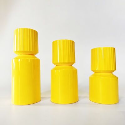 Bouteille sans air en plastique durable multi-capacité avec conception sous vide pour produits cosmétiques et de soins de la peau