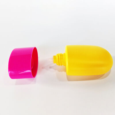 Bouteille en plastique cosmétique personnalisable portable de 50 ml pour crème solaire et crème de bain