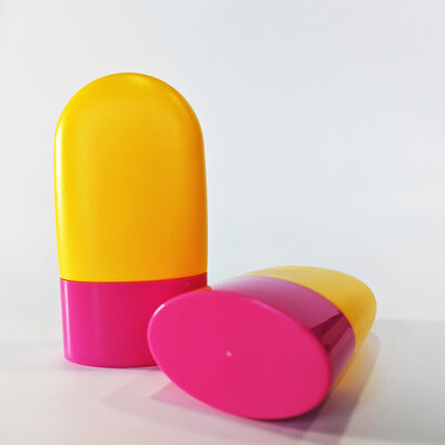 Bouteille en plastique cosmétique personnalisable portable de 50 ml pour crème solaire et crème de bain