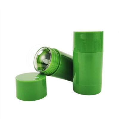 Contenant de déodorant en plastique en PP en couleur personnalisée OEM/ODM Étiquette privée 15g 30g 50g 75g Bouteille de parfum roulant pour les soins du corps
