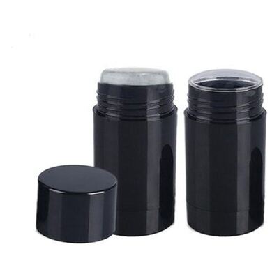 Contenant de déodorant en plastique en PP en couleur personnalisée OEM/ODM Étiquette privée 15g 30g 50g 75g Bouteille de parfum roulant pour les soins du corps