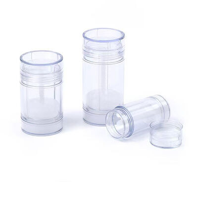 Contenant de déodorant en plastique en PP en couleur personnalisée OEM/ODM Étiquette privée 15g 30g 50g 75g Bouteille de parfum roulant pour les soins du corps