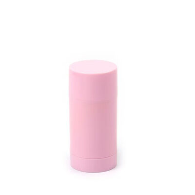 Contenant de déodorant en plastique en PP en couleur personnalisée OEM/ODM Étiquette privée 15g 30g 50g 75g Bouteille de parfum roulant pour les soins du corps