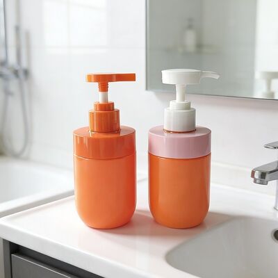 Bouteille cosmétique légère en PET, transparente, incassable, légère, avec pompe à Lotion, pour emballage de soins de la peau, 200ml