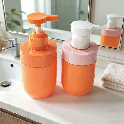 Bouteille cosmétique légère en PET, transparente, incassable, légère, avec pompe à Lotion, pour emballage de soins de la peau, 200ml