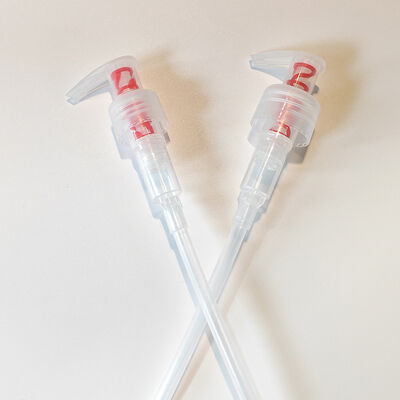 Pompe à émulsion tout plastique écologique, 24mm 28mm, pompe de distribution réutilisable pour les soins personnels
