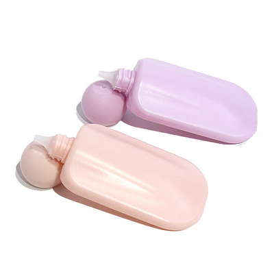 En gros mignon Carré Face Crème à main Bouteille 40ml Pompes PET Crème solaire Crème solaire Soins de la peau Emballage cosmétique avec logo personnalisé