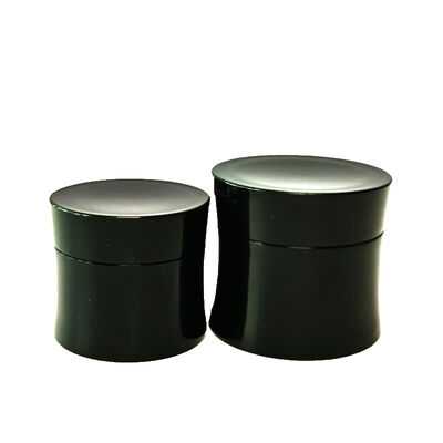 Pot de crème en plastique à double coque, vente en gros, 15g 30g 50g, avec PP de qualité alimentaire, pour soins de la peau et crèmes cosmétiques