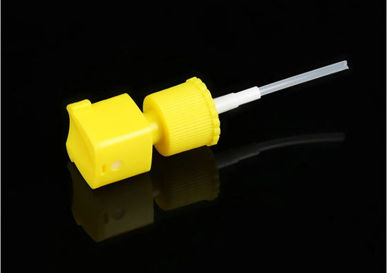 Vaporisateur pompe parfum jaune 20 ml, mini flacon pulvérisateur en plastique avec coque en plastique