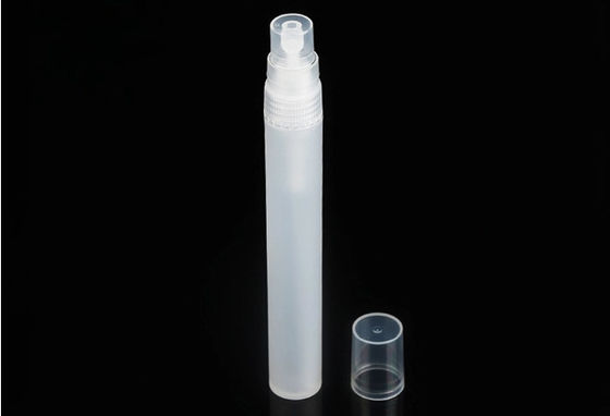 Flacon pulvérisateur mini brume givrée avec capuchon de protection transparent