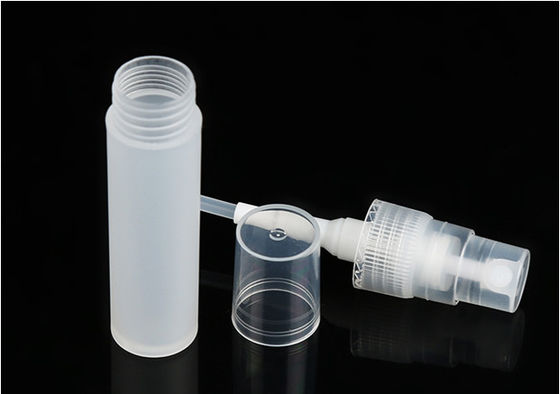 Flacon pulvérisateur mini brume givrée avec capuchon de protection transparent