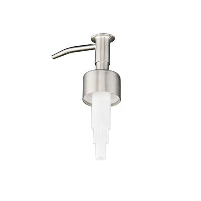 Distributeur à pompe de Lotion en acier inoxydable, vente en gros, 24/410 28/410, de qualité supérieure, pour bouteilles de Lotion, bouteilles de Gel douche
