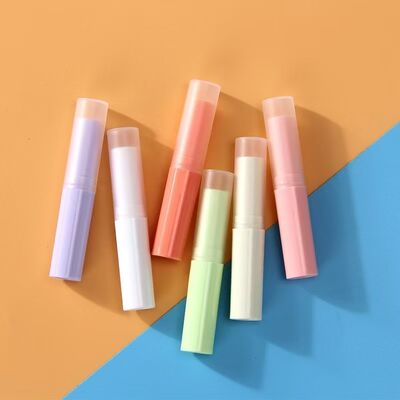 Tube de rouge à lèvres cylindrique en plastique 3G, emballage vide, Tube mat pour baume de soin des lèvres, vente en gros