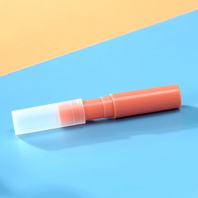Tube de rouge à lèvres cylindrique en plastique 3G, emballage vide, Tube mat pour baume de soin des lèvres, vente en gros
