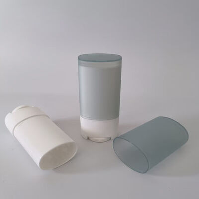 Tuyau de déodorant vide à rouleaux mat de 15 g personnalisable pour les crèmes solaires et les baumes déodorants