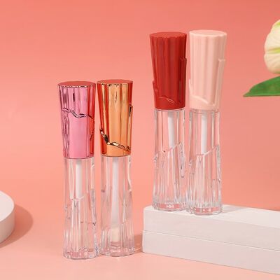 Vente en gros de tubes plastiques de 6 ml pour le brillant des lèvres - Récipient cosmétique vide imperméable pour le maquillage des lèvres