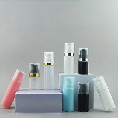 Bouteille de pompe sans air en PP mono-matériau 5 ml 10 ml 15 ml pompe à lotion sous vide recyclable pour les soins de la peau