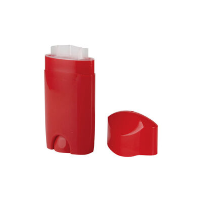 Vente en gros Tube déodorant en plastique PP couleur personnalisée 50ml 80ml avec impression sérigraphique emballage cosmétique vide