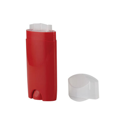 Vente en gros Tube déodorant en plastique PP couleur personnalisée 50ml 80ml avec impression sérigraphique emballage cosmétique vide