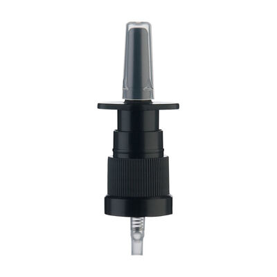 18/410 20/410 28/410 Pulvérisateur de pulvérisation nasale à brume fine bouteille pulvérisateur en plastique avec capuchon couleur personnalisée pour usage cosmétique et pharmaceutique