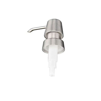 Pompe distributrice de lotion à ressort externe en acier inoxydable, Durable, 28mm, pour bouteilles cosmétiques