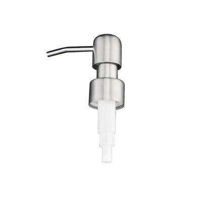 Pompe distributrice de lotion à ressort externe en acier inoxydable, Durable, 28mm, pour bouteilles cosmétiques