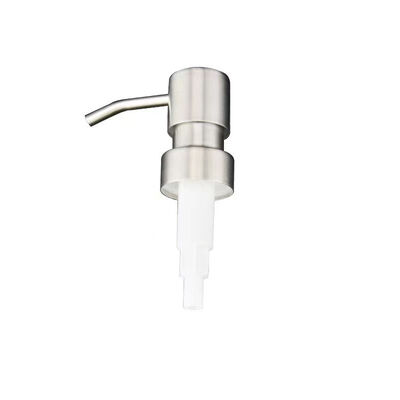 Pompe distributrice de lotion à ressort externe en acier inoxydable, Durable, 28mm, pour bouteilles cosmétiques