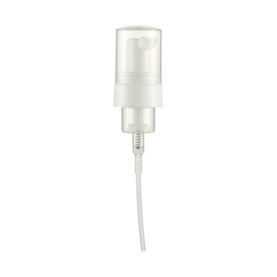 Bouteille de pompe à mousse rechargeable avec plusieurs options de capacité en PET transparent pour emballage personnalisable pour les soins de la peau