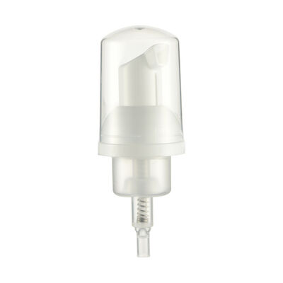 Bouteille de pompe à mousse rechargeable avec plusieurs options de capacité en PET transparent pour emballage personnalisable pour les soins de la peau