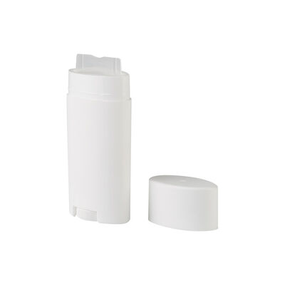 Tube de déodorant en plastique PP personnalisé en gros de 35g 50g 75g avec conception à torsion