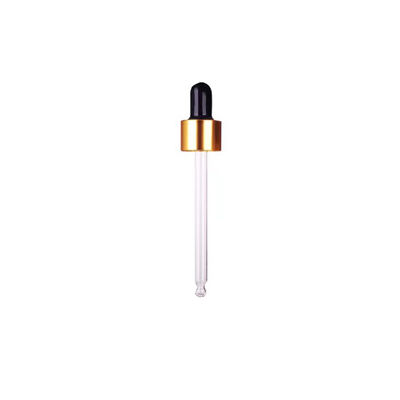 Bouchon à vis compte-gouttes composite 18/410 anti-fuite pour flacons d'huiles essentielles