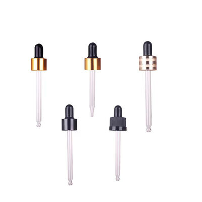 Bouchon à vis compte-gouttes composite 18/410 anti-fuite pour flacons d'huiles essentielles