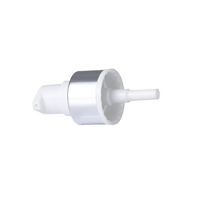 Pompe cosmétique pour crème 20/410 et 24/410 avec impression UV et fermeture à visser, pompe à lotion en plastique