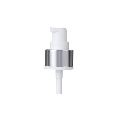 Pompe cosmétique pour crème 20/410 et 24/410 avec impression UV et fermeture à visser, pompe à lotion en plastique