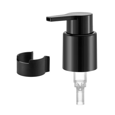 Pompe à crème portable anti-déversement avec pompe à lotion à visser, 20/410 24/410 28/410 en plastique PP pour cosmétiques OEM