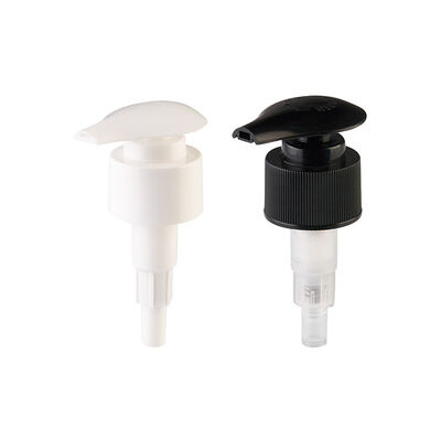 Pompe à lotion gauche-droite avec dosage de 1,8-2,2 cc et taille de fermeture de 24 mm 28 mm Pompe à lotion en plastique