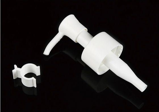Pompe à lotion PP personnalisée avec clip pour soins de la peau 24/28mm